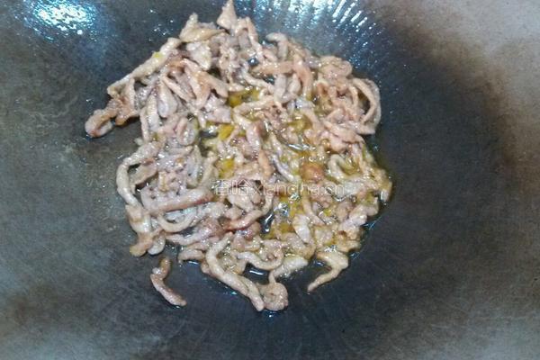 土豆炒肉丝的做法图解6