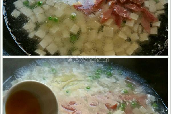 虾仁豆腐羹的做法图解8