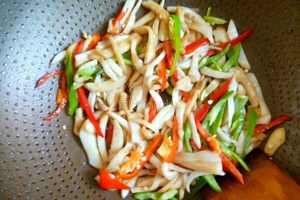 双椒杏鲍菇的做法图解6