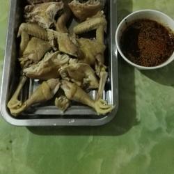 白斩芦花鸡