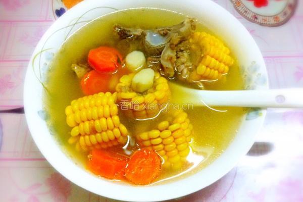 广东靓汤—玉米龙骨汤的做法图解6