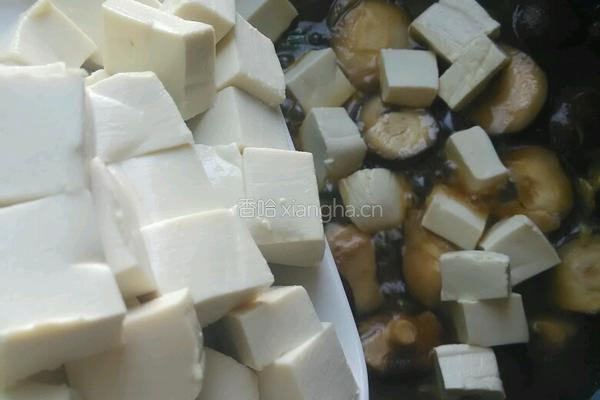 香菇炖豆腐的做法图解7