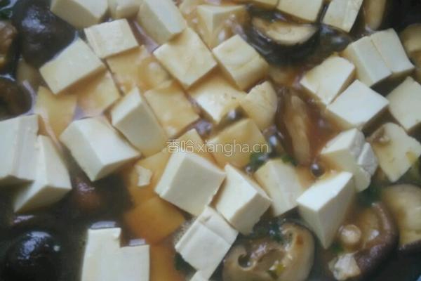 香菇炖豆腐的做法图解8
