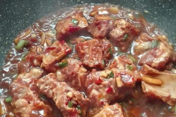 土豆烧排骨的做法图解9