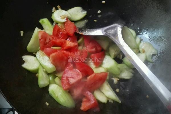 丝瓜炒菜花的做法图解7