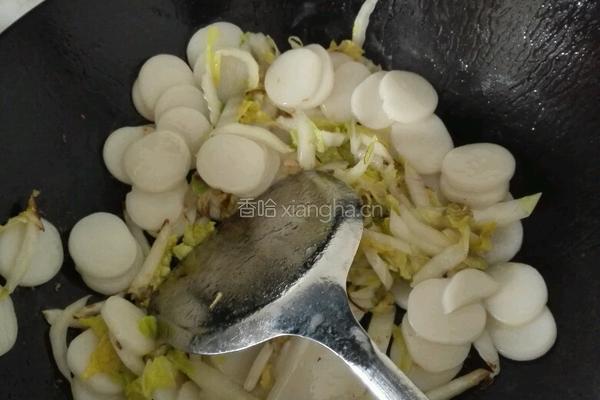 炒年糕的做法图解6