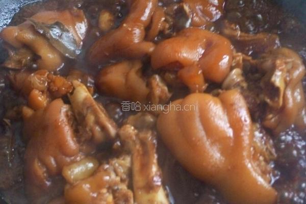 黄豆猪蹄（电饭锅简易版）