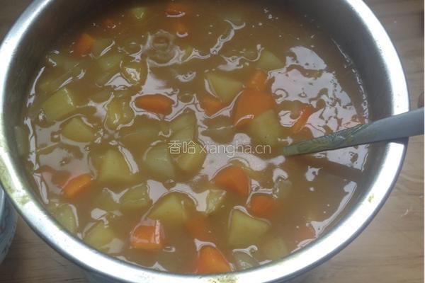 咖喱土豆的做法图解3