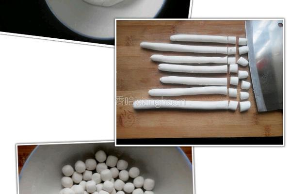 桂花南瓜小汤圆的做法图解2