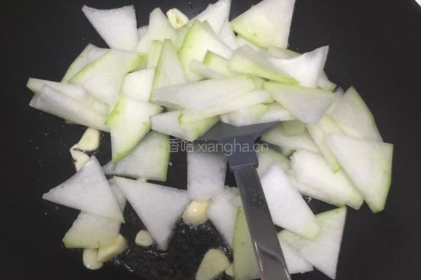 冬瓜炒虾仁的做法图解4