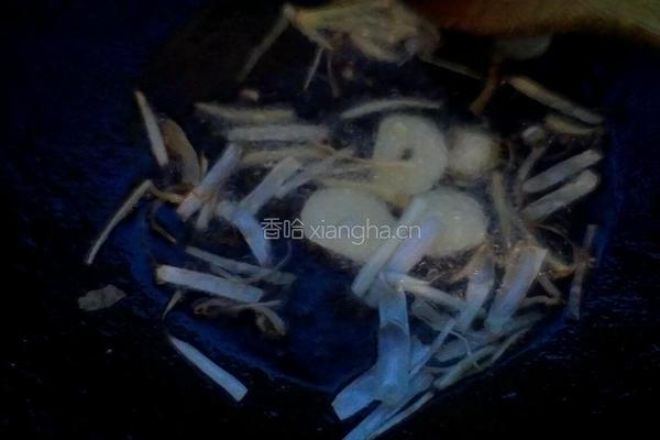 蛋皮菠菜的做法图解4