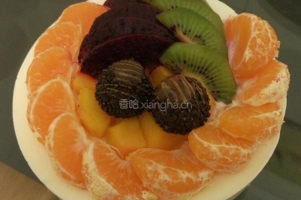 酸奶芝士慕斯装饰蛋糕的做法图解9
