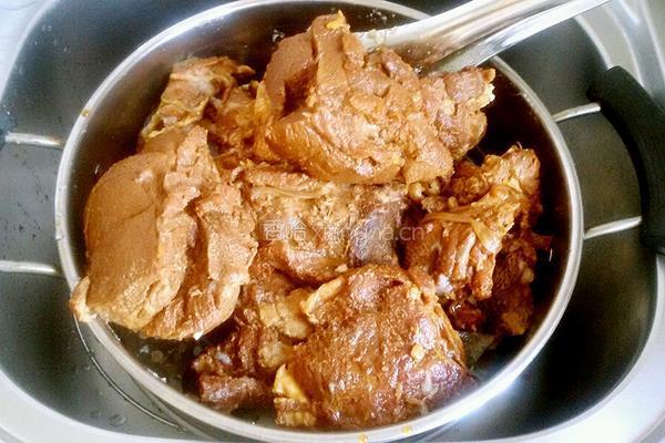 酱羊肉的做法图解7
