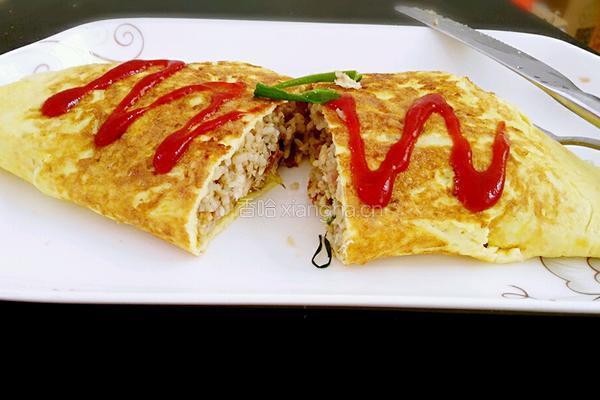 蛋包饭的做法图解11