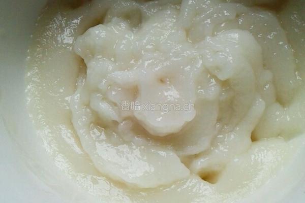 椰蓉牛奶大福,糯米团子的做法图解4