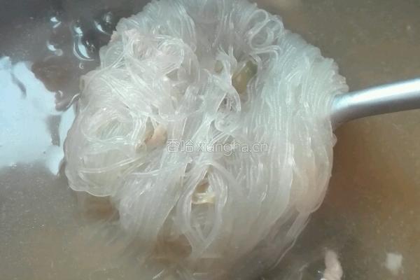 酸菜肉丝粉丝汤的做法图解10