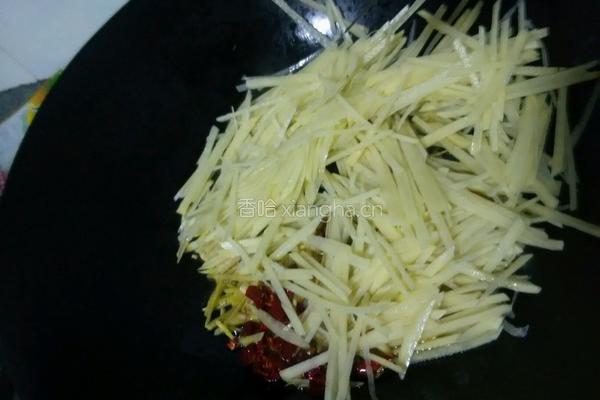 呛炒土豆丝的做法图解5