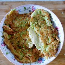 苦瓜鸡蛋饼的做法[图]