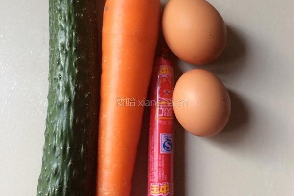 三丝蛋饼的做法图解1