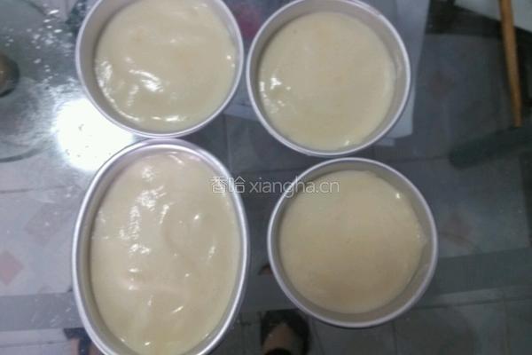 苹果豆浆戚风小蛋糕的做法图解8
