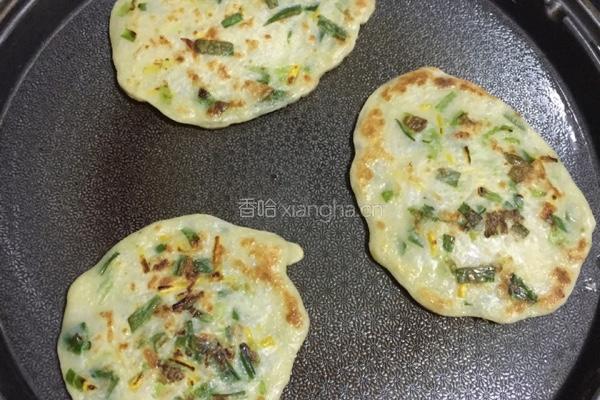 韭菜鸡蛋饼