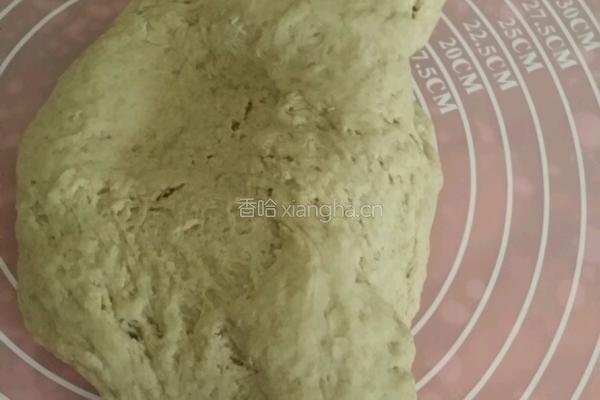 椰黄黑麦包的做法图解4