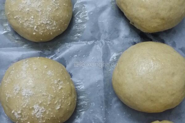 椰黄黑麦包的做法图解13