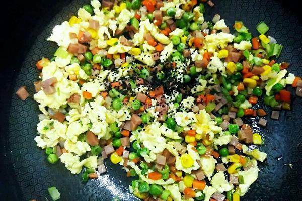 咖喱八宝炒饭的做法图解13