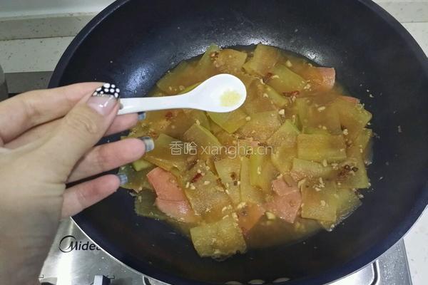 酱焖冬瓜片的做法图解8