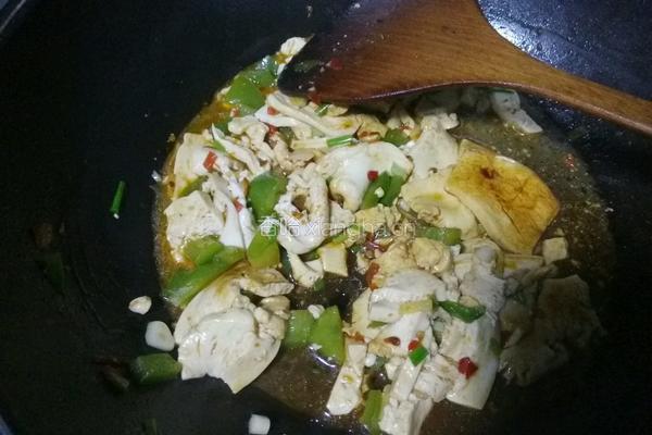 红烧豆腐的做法图解8