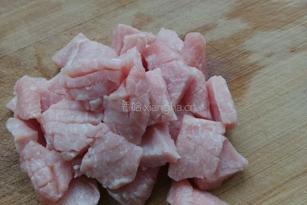 青椒肉段的做法图解2
