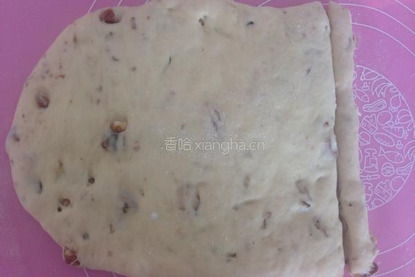蜂蜜核桃面包棒的做法图解4