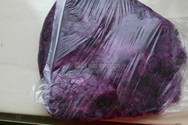 蜜恋紫薯山药泥的做法图解3