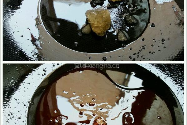 板栗花雕红烧肉的做法图解4