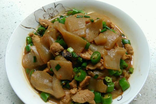 瘦肉青椒炒魔芋的做法图解9
