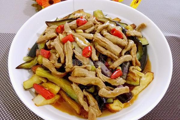 肉冒茄子土豆条的做法图解9