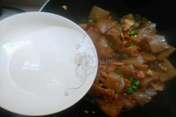 瘦肉青椒炒魔芋的做法图解8