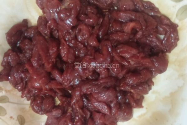 辣椒炒牛肉的做法图解3