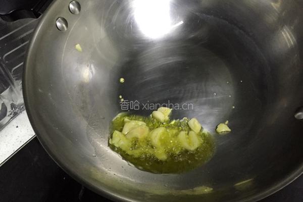 清炒高脚菜心的做法图解3