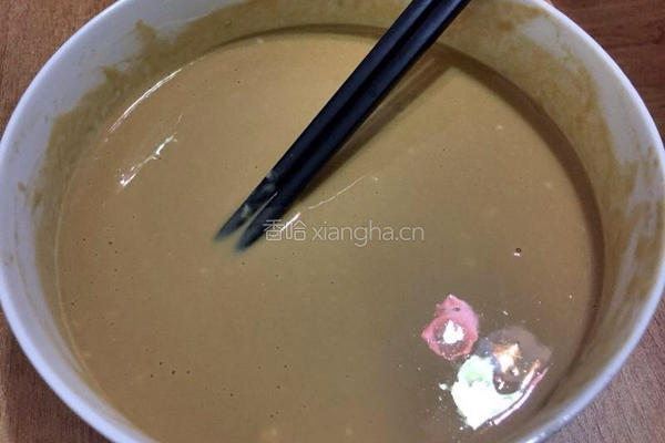 摊红糖面饼的做法图解2
