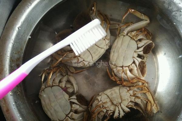 大闸蟹的做法图解4