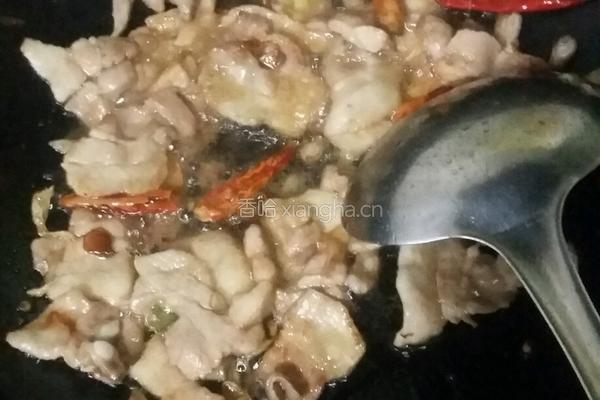肉片莲花白的做法图解2