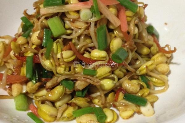 干煸黄豆芽(自发豆芽)的做法图解7