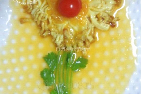 豆腐秋菊的做法图解7