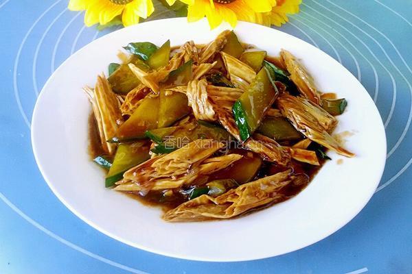 红烧腐竹的做法图解6
