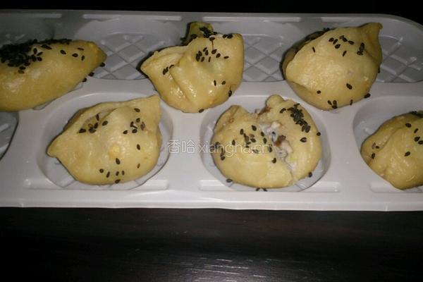 鱼泥花饺会包子的做法图解14
