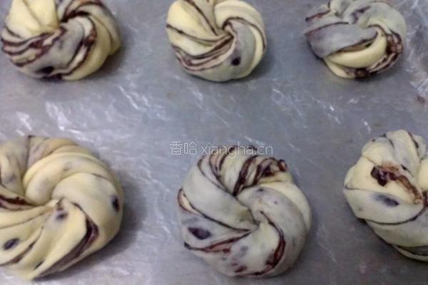 豆沙面包卷的做法图解11