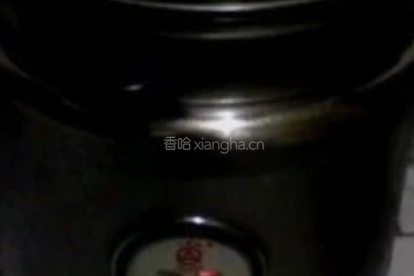 红豆黑米粥的做法图解5