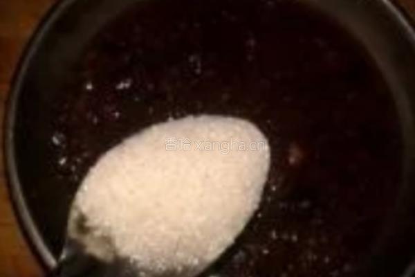 红豆黑米粥的做法图解6