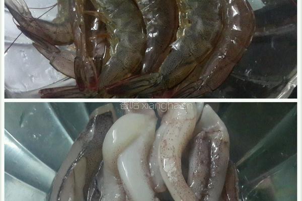 海鲜炒饭的做法图解1